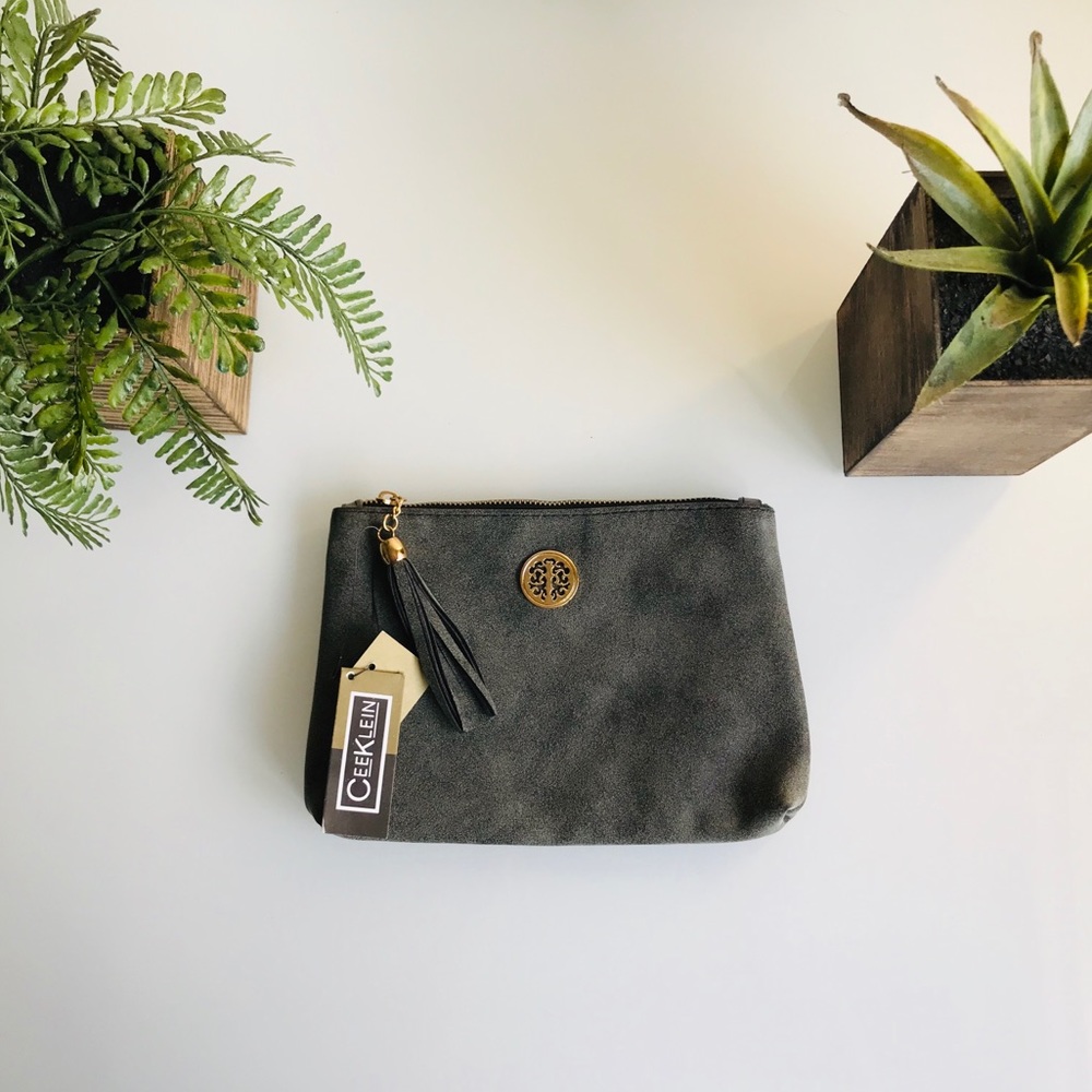 NEW! Cee Klein BAG IN RUSTIC GREY